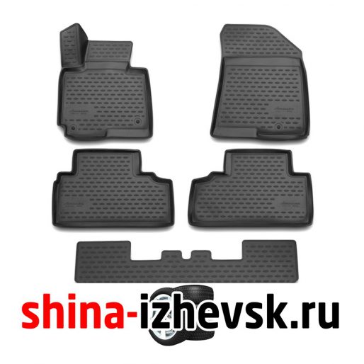Коврик Autofamily коврики в салон для NISSAN Patrol, 2010- , 5 шт. ) в Ижевске